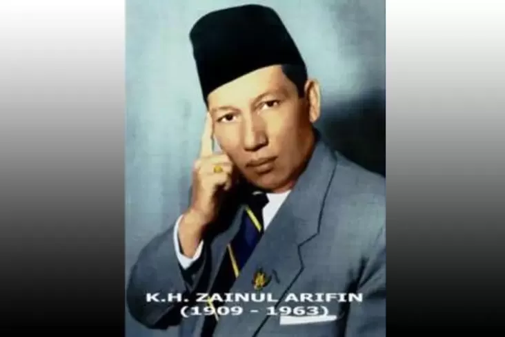 Kisah KH Zainul Arifin yang tersebut yang disebutkan Tertembak saat Salat Bersama Bung Karno