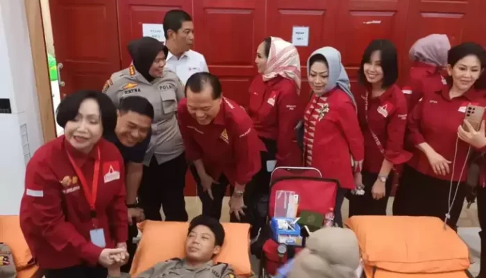 Rayakan Hari Kartini, Bermacam-macam Polwan Ikuti Donor Darah dalam Sepolwan