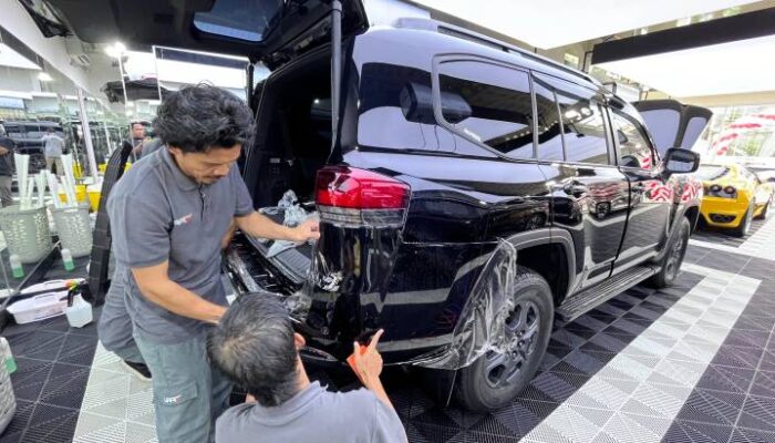 Melindungi Cat Kendaraan, Teknologi Negeri Paman Sam Paint Protection Film Hadir ke Jaksel