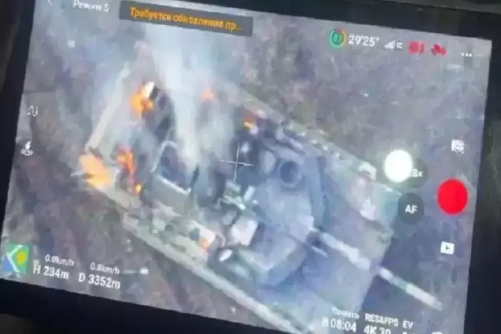 negara negeri Ukraina Tarik Tank Abrams AS, Kapok Jadi Mangsa Drone Murahan Rusia