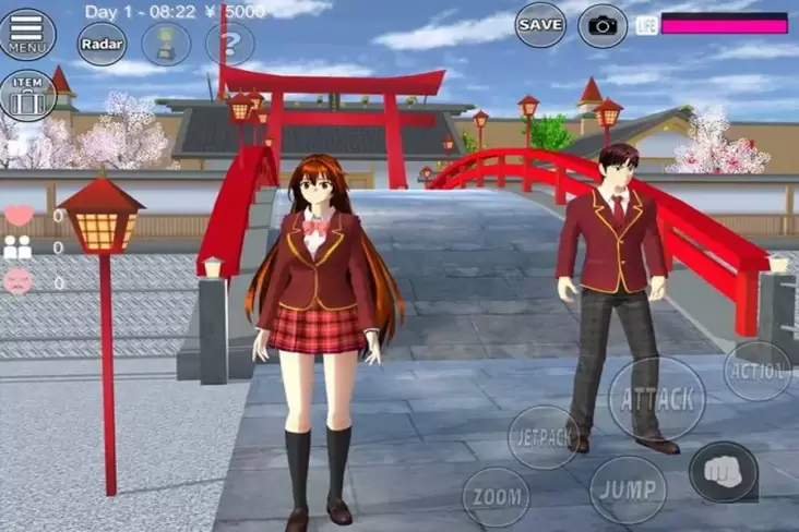 Cara Download sesudah itu Install Sakura School Simulator pada 233 Leyuan Tahun 2024