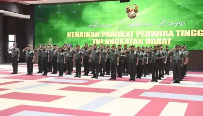 Daftar 45 Jenderal TNI AD yang digunakan Naik Pangkat dalam Pertengahan Mei 2024