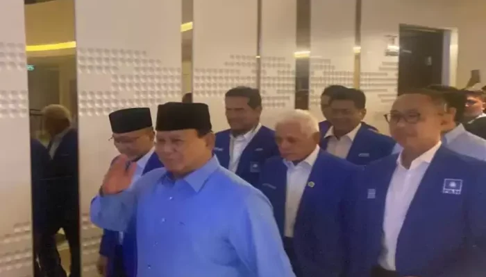 Disambut Zulhas, Prabowo Hadiri Rakornas PAN untuk Pemenangan Pemilihan Kepala Daerah 2024