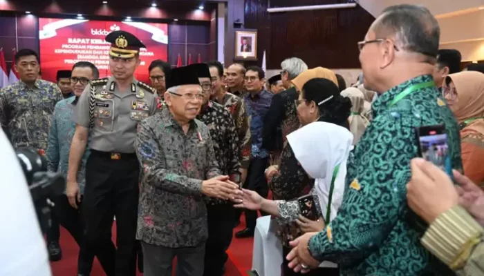 Hadiri Rakernas BKKBN, Wapres Ingatkan Kawal Pengembangan Mutu SDM