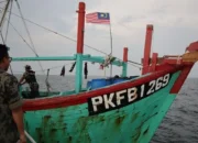 KKP Amankan Kapal Ikan Luar Negeri Tanah Melayu pada Selat Malaka