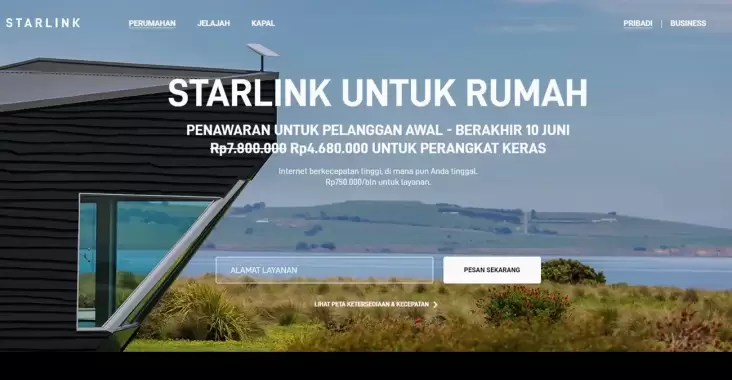 Starlink Baru Beroperasi Sudah Perang Harga, Beri Diskon 40 Persen!