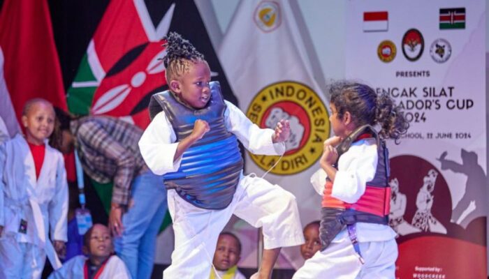 Berbagai atlet pelajar Kenya ramaikan pertandingan pencak silat