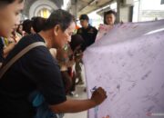 KAI Daop 1 kampanye antipelecehan seksual dalam Stasiun DKI Jakarta Pusat Kota