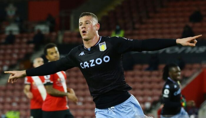 Pesepakbola Inggris Ross Barkley kembali berlabuh ke Aston Villa