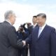 Presiden China Xi Jinping tiba di Kazakhstan