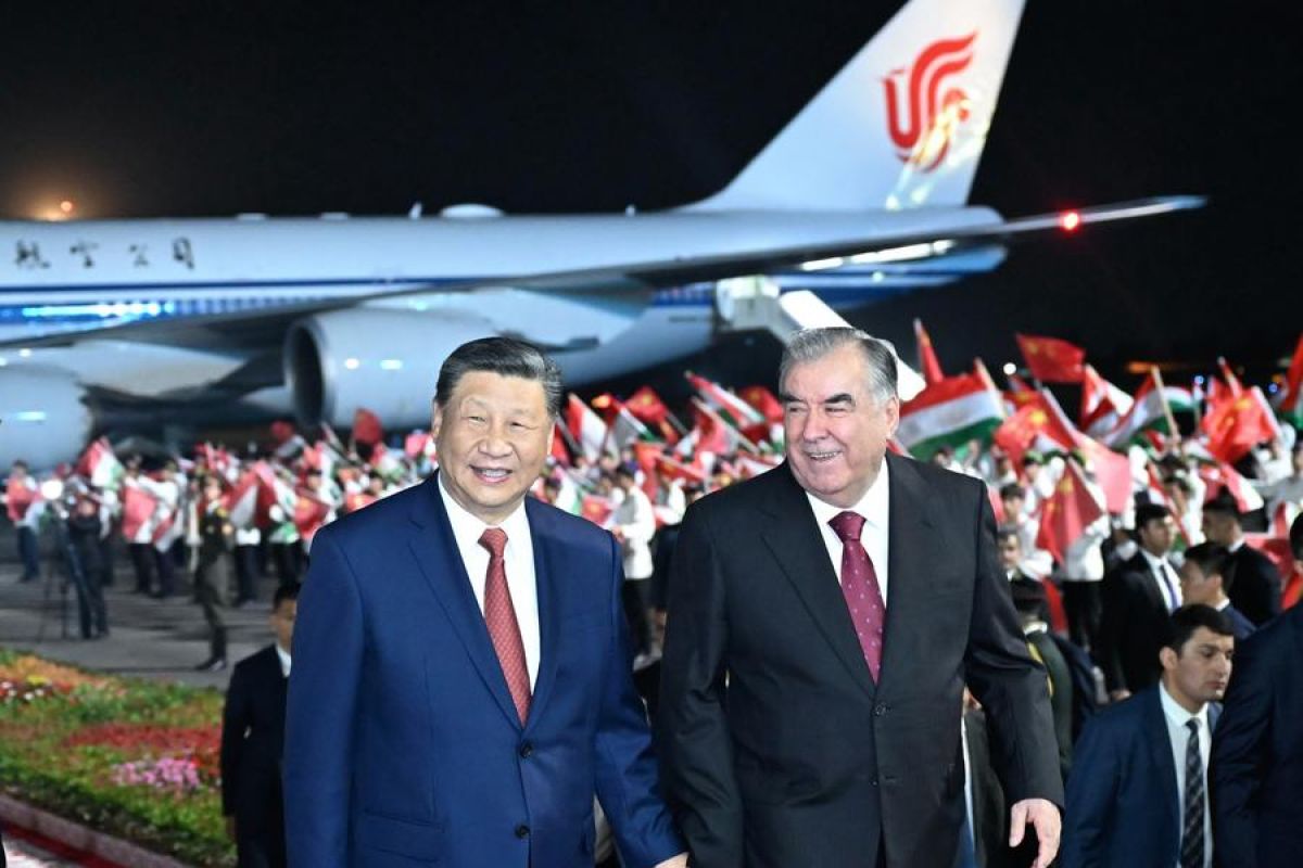 Xi Jinping berharap kerja sebanding menyeluruh China-Tajikistan naik kelas